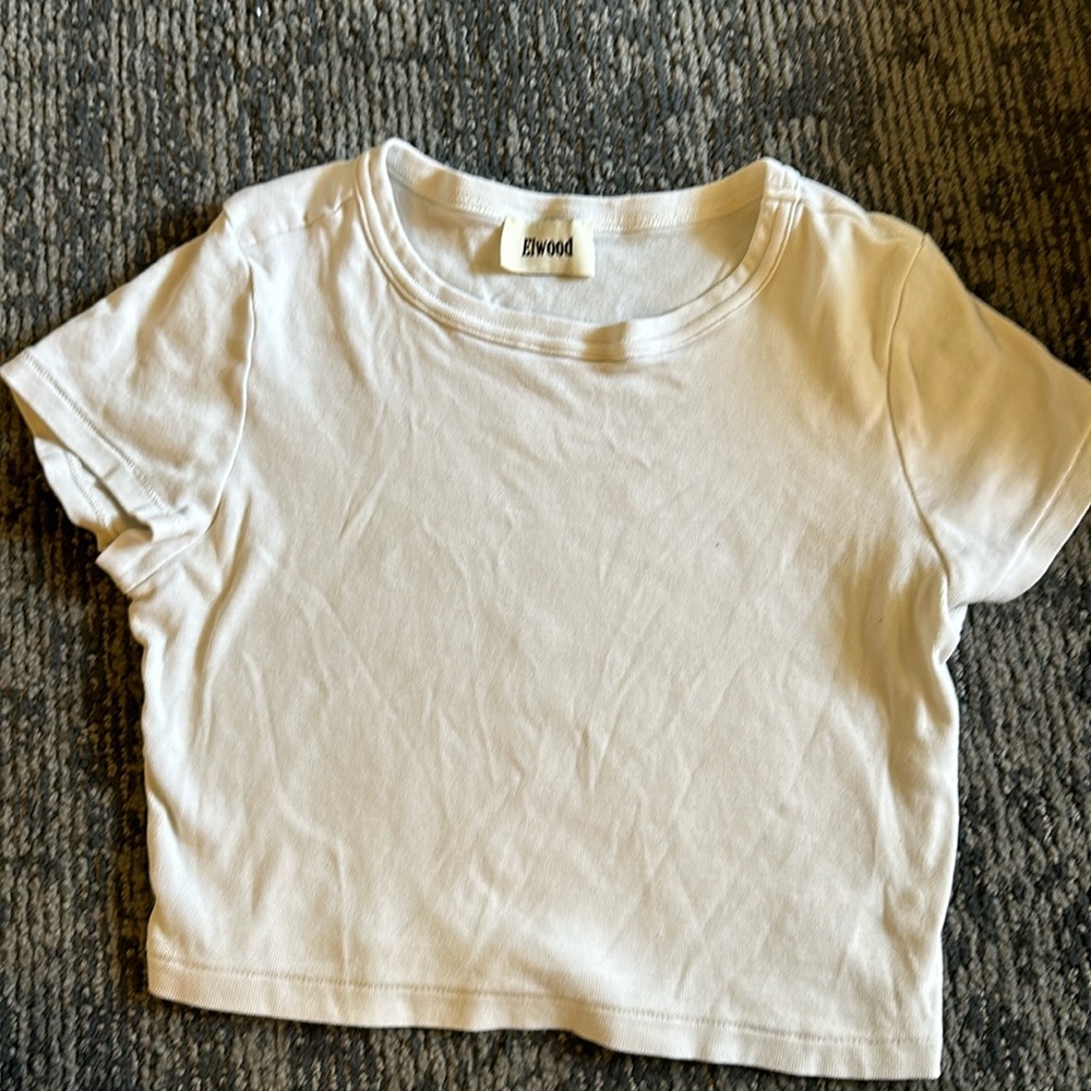 Elwood cropped tee